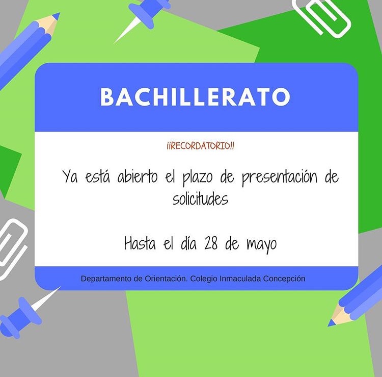 Lee más sobre el artículo Bachillerato