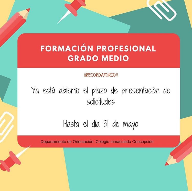 Lee más sobre el artículo Formación Profesional Grado Medio